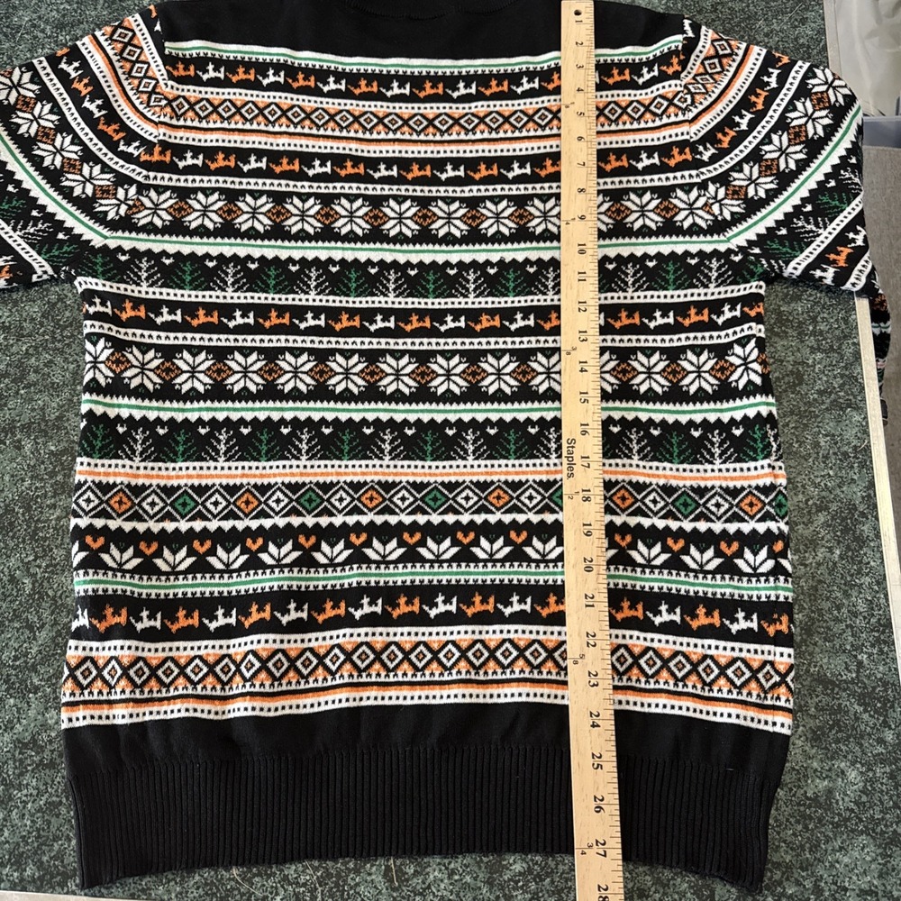 Draft Kings Mens‎ Ugly Christmas Sweater Size Large Pullover Crew Neck Holiday - Picture 9 of 9
